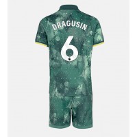 Tottenham Hotspur Radu Dragusin #6 3rd trikot Kinder 2024-25 Kurzarm (+ Kurze Hosen)